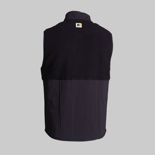 Fleece Vest - Jet Black