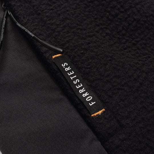 Fleece Vest - Jet Black