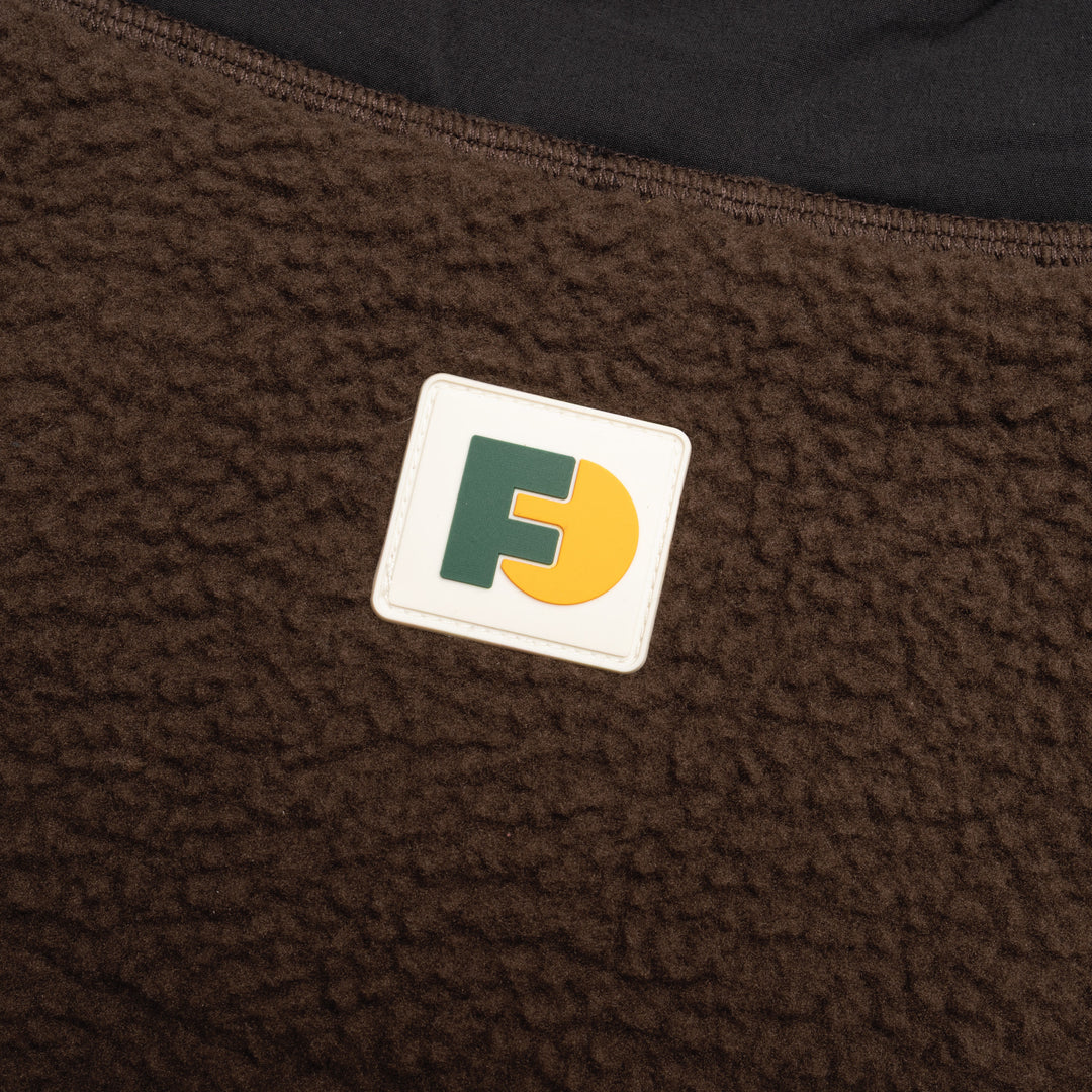 Fleece Vest - Timber Brown/Jet Black