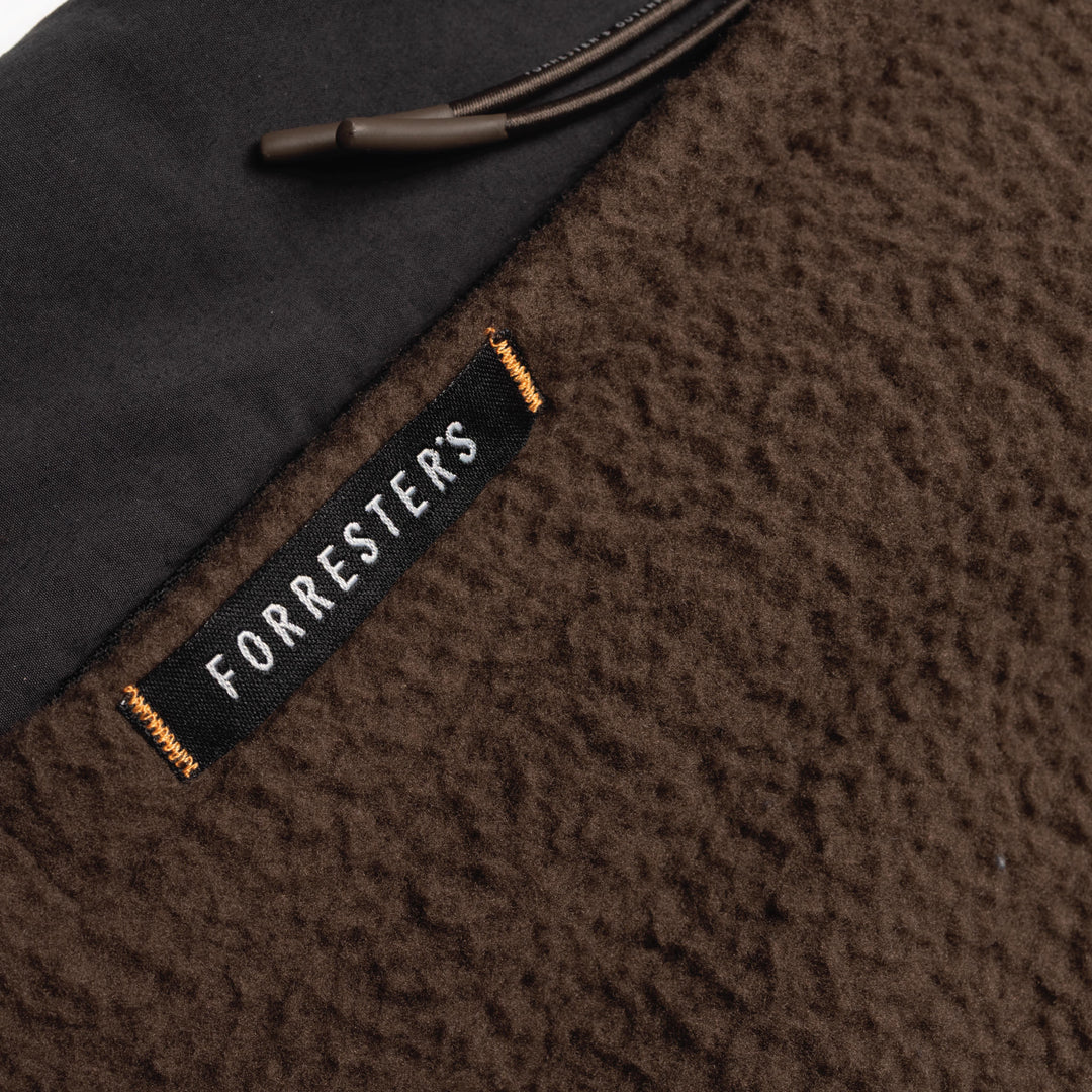 Fleece Vest - Timber Brown/Jet Black